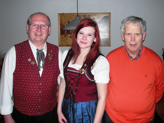 JHV 2013: Alfred Kremer, Carolin Kremer, Leo Gareis