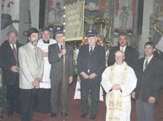 Übergabe der Standarte
