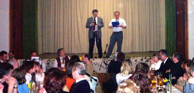 Begrüßung und Gedicht