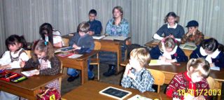 Theaterspiel der Kindergruppe, Frankenwaldfreunde Wolfersgrün