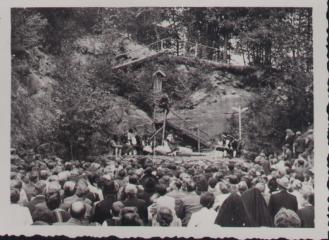 Die Naturbühne im Knöckla im Jahre 1947